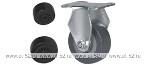 Колесо неповоротное Lema BF1-PL-50-40-3