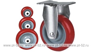 Колесо неповоротное Lema ED1-TPU-100-90-5